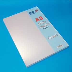 Line 2010. A3 – White Smooth Card 300gsm. 50 pack